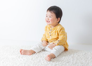 乳歯のケアのイメージ